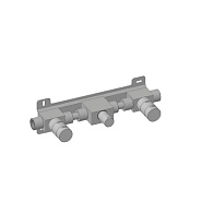 Внутренняя часть Fantini AC/Eclipse, назначение-смеситель для раковины, не окрашен (40 00 D810A)