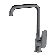 Смеситель для кухни Esko Lagos Gun Metal LG06GM, оружейная сталь