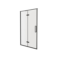 Душевая дверь в нишу Knotlor HDIP120CG0GM 120х200, оружейная сталь