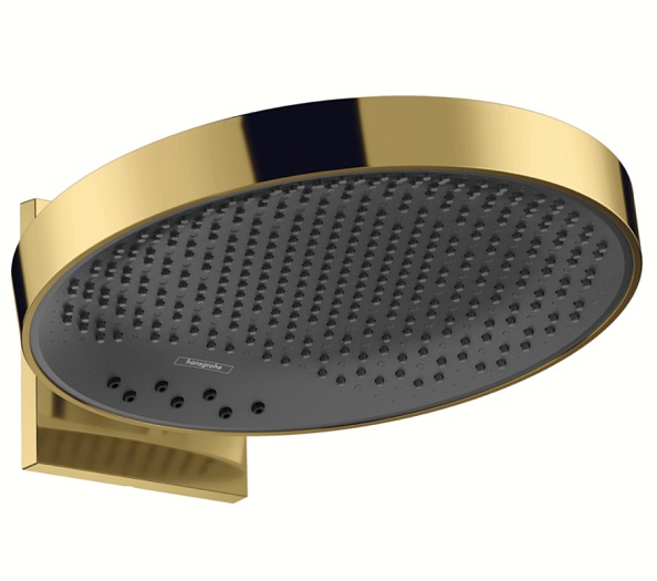 Верхний душ Hansgrohe Rainfinity 360 3jet 26234990, полированное золото
