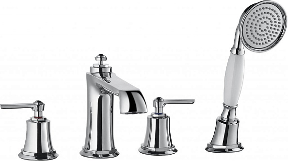 Смеситель на борт ванны Cezares Liberty, хром (LIBERTY-F-BVD4-01)