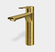 Смеситель для раковины Fima Carlo Frattini Mast, золото брашированное (F3131LOS)