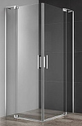 Душевой уголок Cezares Slider 80x80x195 мм, квадратный, хром (SLIDER-A-2-80/90-C-Cr)