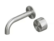 Смеситель для раковины Quadro design HB, сталь брашированная (15 10.00 AS)