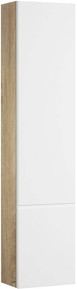 Шкафчик Aquaton модуль Мишель 23 дуб эндгрейн, белый 1A244303MIX40