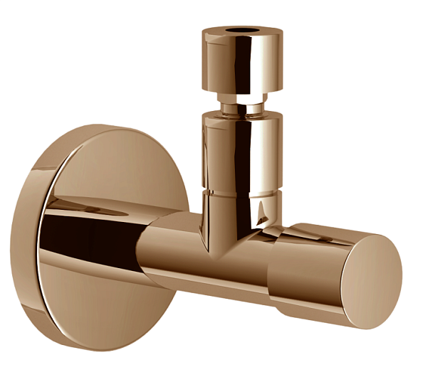 AV00121/21RCP NOBILI угловой переходник, красное золото