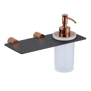 Дозатор для жидкого мыла с настенным держателем Savol S-002131HD