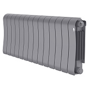 Радиатор биметаллический Royal Thermo Infinity 300 Silver Satin 14 секций