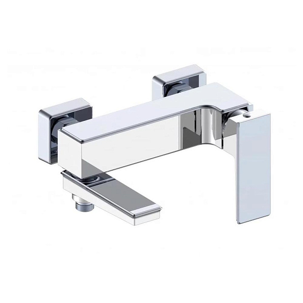 Смеситель для ванны Grocenberg GB8008WC, белый, хром