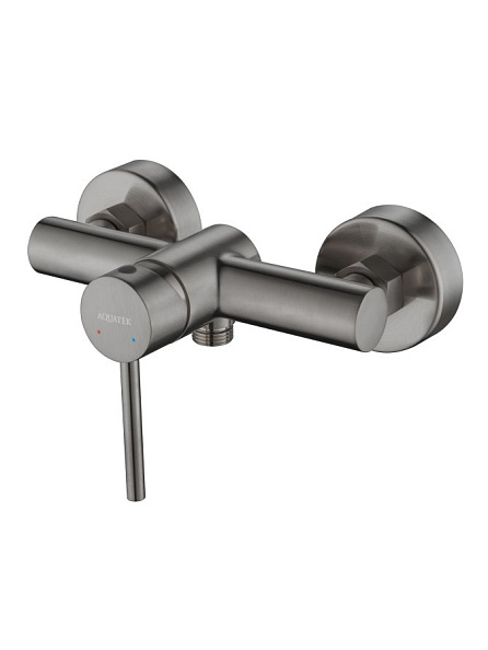 AQ1360BGM ЕВРОПА смеситель для душа, шлиф. черный хром