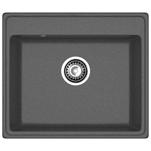 Кухонная мойка GranFest VERTEX 580, графит
