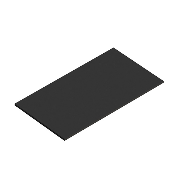 Вставка в дно металлического каркаса под раковину Cezares Cadro 757х417х16, Nero (CADRO-80-MENS-NERO)