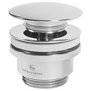 Донный клапан для раковины Grocenberg GB106CR, хром
