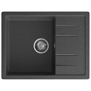 Кухонная мойка GranFest QUADRO 650L, графит