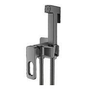 Смеситель Raglo R51.52.09 с гигиеническим душем встраиваемый , графит