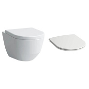 6.2096.6.896.000.1 СЕТ PRO унитаз подвесной Rimless 8.2096.6.000.000.1 + крышка-сиденье soft-close 8.9896.6.000.000.1