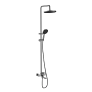 Душевая система Prohanss P66.24.09, графит