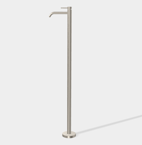 Смеситель для раковины Fima Carlo Frattini Spillo Up, брашированный никель (F3031/PNSN)