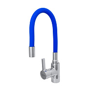 Смеситель для кухни Сантаком stMIRA 5098-4, синий