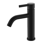 Смеситель VODA "Vessel Black" для раковины, черный (VSL26B)