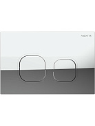 KDI-0000057(BB) Панель смыва Хром глянец ободок хром (клавиши квадрат), 162*244 мм