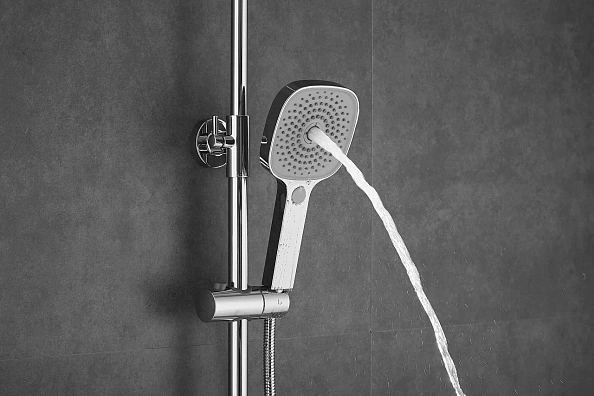 Душевая система Shevanik S9736, хром