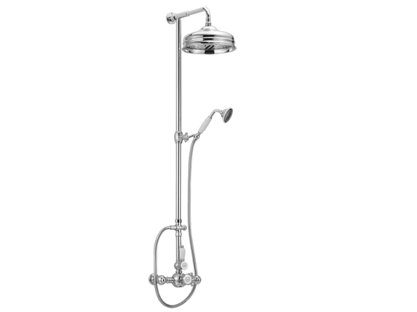 Душевая стойка Cisal Victorian, никель (590.VN32H.AC)