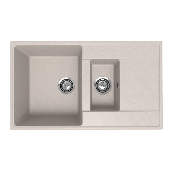 Кухонная мойка Ulgran Quartz Prima 860 1,5 K-10, песок