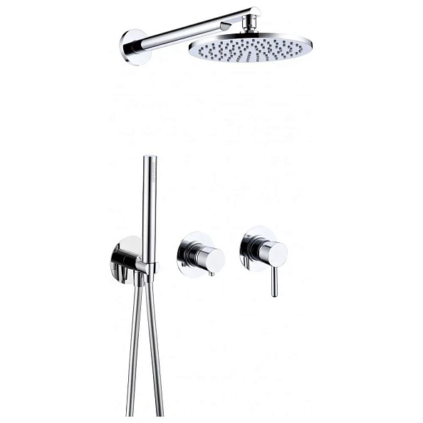 Душевая система встраиваемая (без излива) Grocenberg GB5090CR, хром