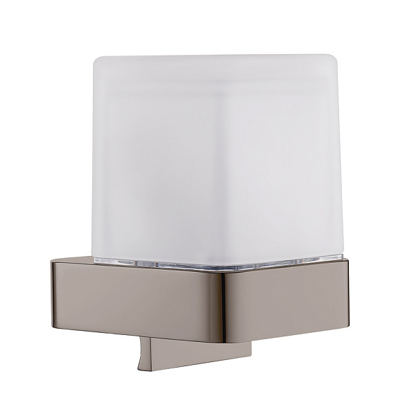 Стакан для ванной комнаты Rav Slezak NIL NLA0304MGL, серый металлик глянцевый