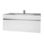 Тумба под раковину подвесная Dreja Grace 90 см, белый