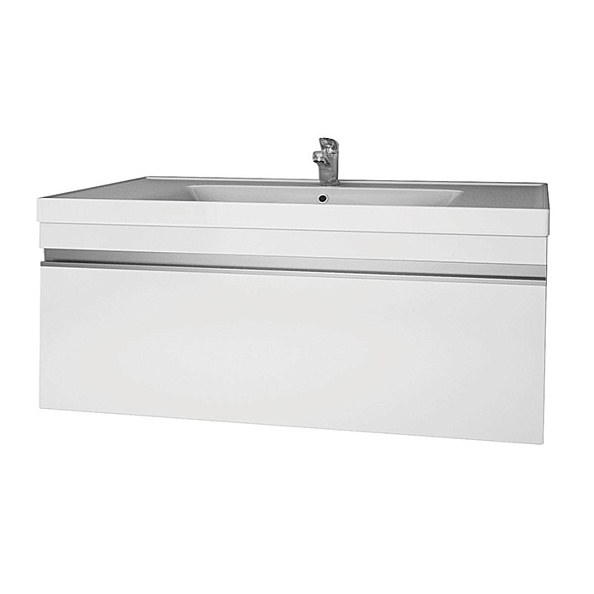Тумба под раковину подвесная Dreja Grace 90 см, белый