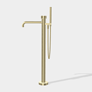 Смеситель для ванны и душа Fima Carlo Frattini So, брашированный шампань (F3184/4NHS)