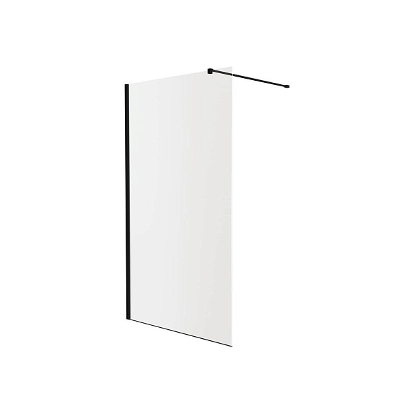 Душевая перегородка Knotlor WI120CG0BL 120х200, черный