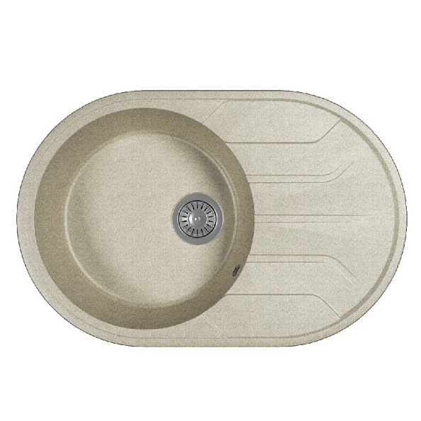 Кухонная мойка Dr. Gans ЛИАНА 29.020.C0760.408, серый