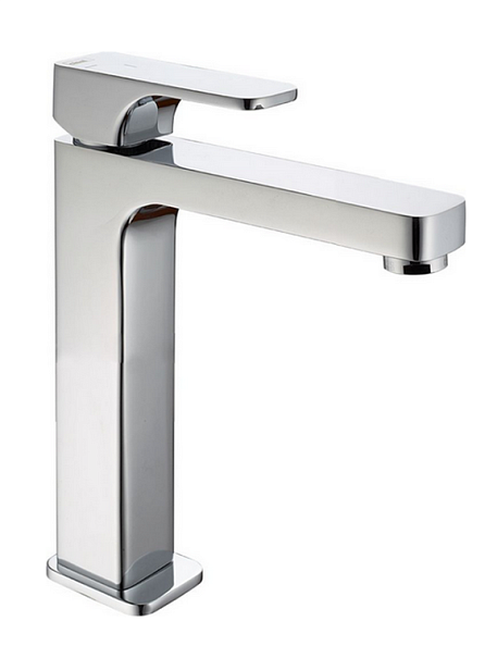 Смеситель для раковины Cisal Cubic, Chrome (CU00150121)