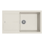 Кухонная мойка Rivelato LUMO LM-8650, молочный