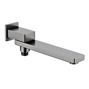 Излив поворотный Raglo R473.73.09 для ванны и душа 25см с функцией переключения латунь, графит