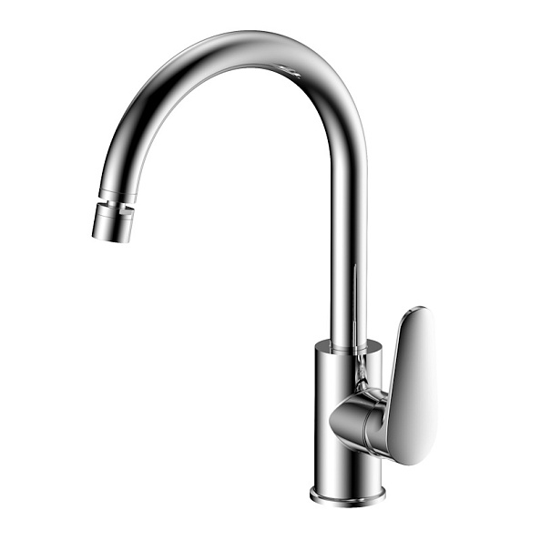 Смеситель VODA "Splash" для кухни, R-излив (SPL519flex)