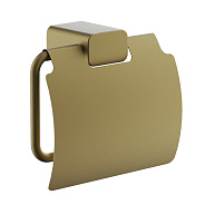 Держатель для туалетной бумаги брашированное золото (B90803)