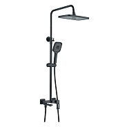Душевая система Raffine F3696H, черный