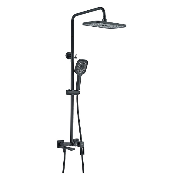 Душевая система Raffine F3696H, черный