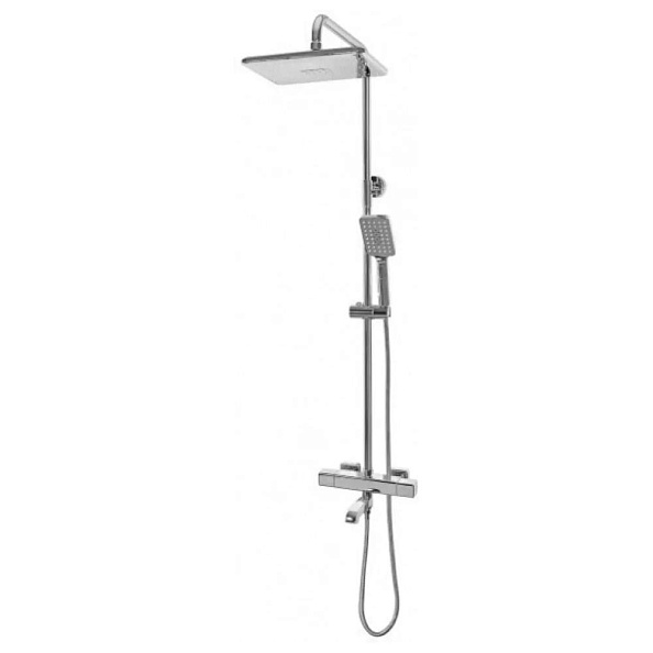 Душевая система с термостатом Grocenberg GB7005CR, хром