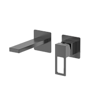 Смеситель для раковины DQ Dortmund встраиваемый настенный графит (DA1714406)