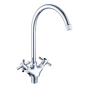 Смеситель для кухни Cron CN142 белый (CN46142-8)