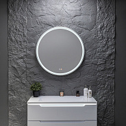 Зеркало Silver Mirrors Делуна/Deluna D800 2.2 (TX, алюм. профиль, цвет серебро, подогрев, сенсорный выключатель)