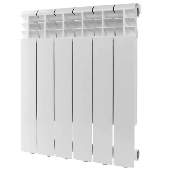Алюминиевый радиатор Rommer Profi 500/6 секций, с боковым подключением
