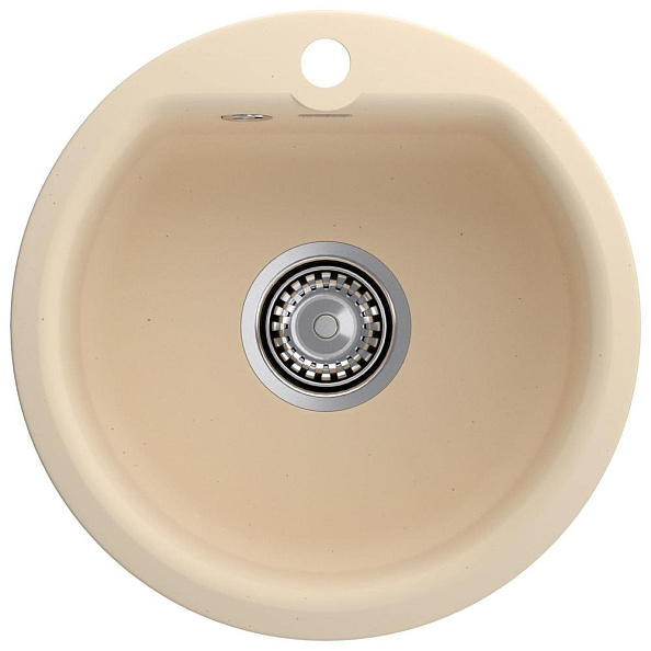 Кухонная мойка GranFest SMART 435, бежевый