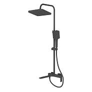 Душевая система Knotlor KN-23/BL, черный