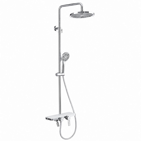 Душевая система GAPPO G2496-20, хром/белый
